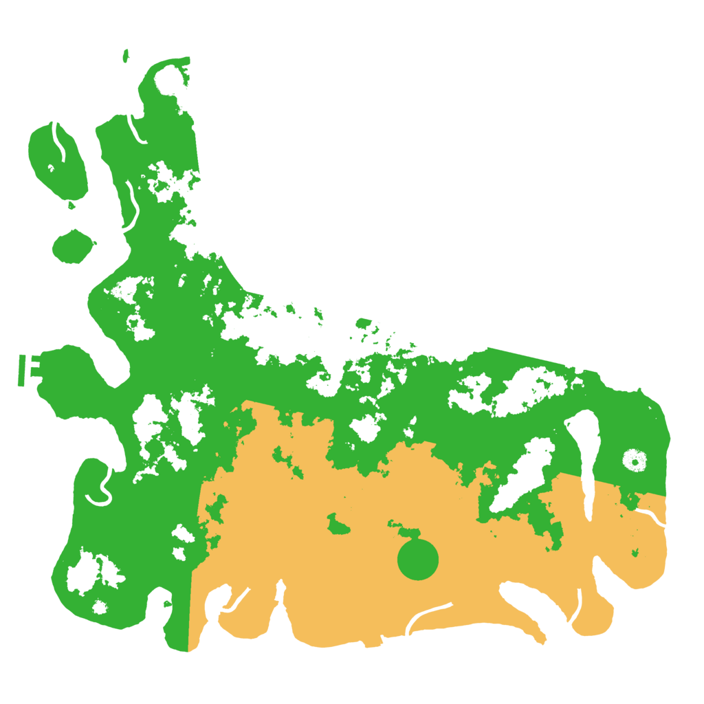 Biome Rust Map: Procedural Map, Size: 4500, Seed: 2098445414