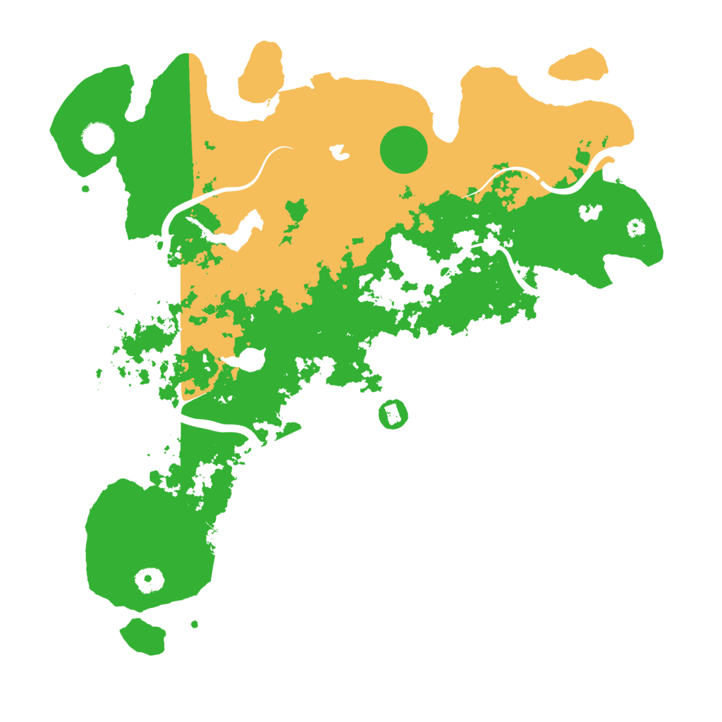 Biome Rust Map: Procedural Map, Size: 4000, Seed: 661896034