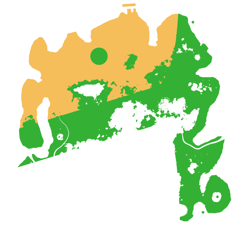 Biome Rust Map: Procedural Map, Size: 3750, Seed: 730822387