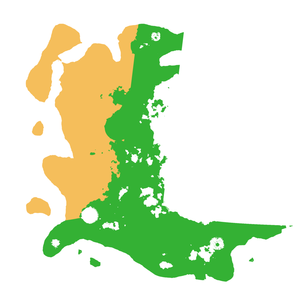 Biome Rust Map: Procedural Map, Size: 3400, Seed: 93