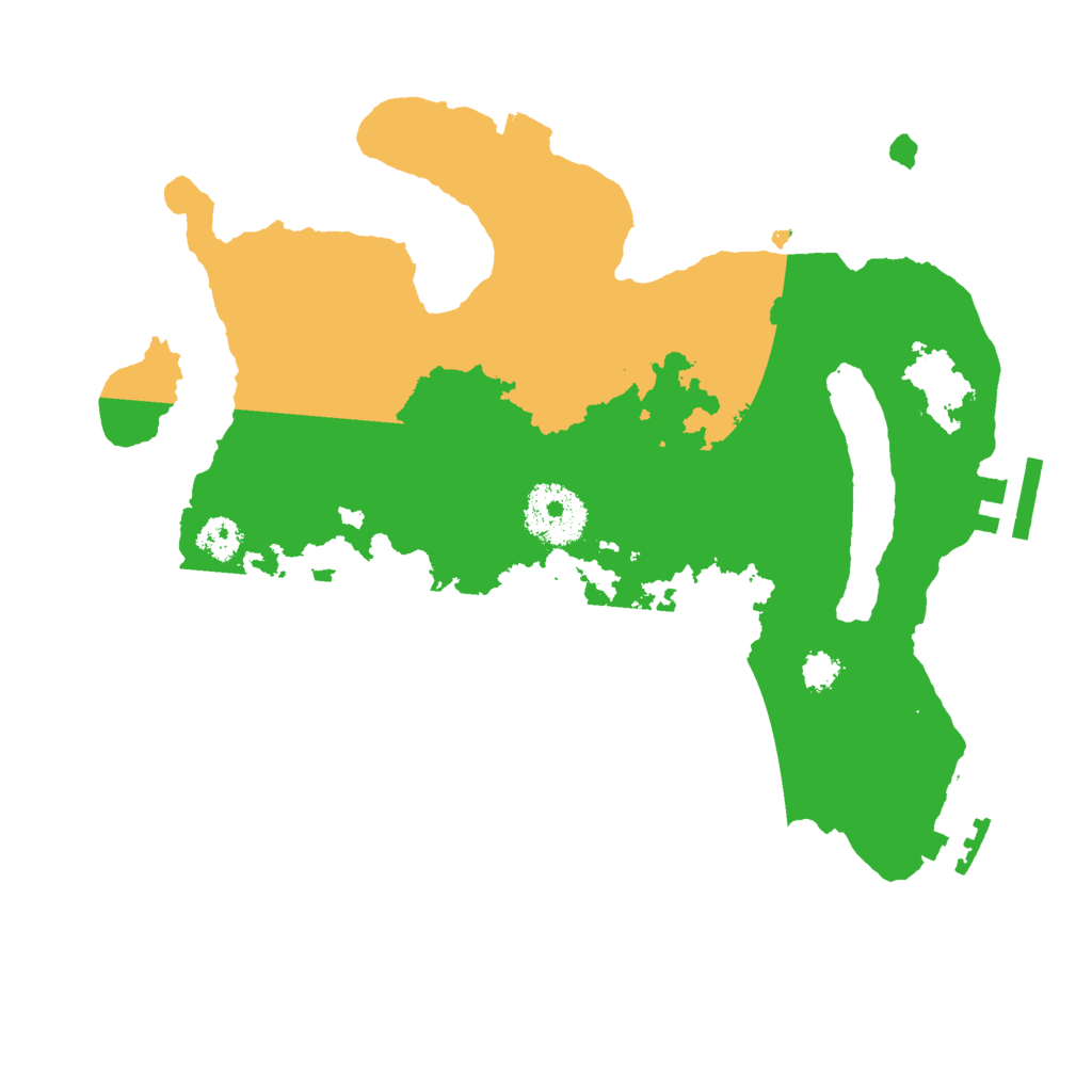 Biome Rust Map: Procedural Map, Size: 2700, Seed: 939971852