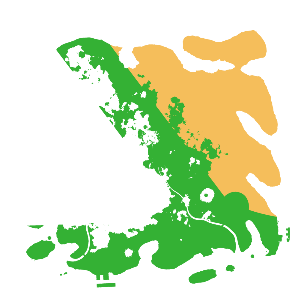 Biome Rust Map: Procedural Map, Size: 3300, Seed: 1013456964