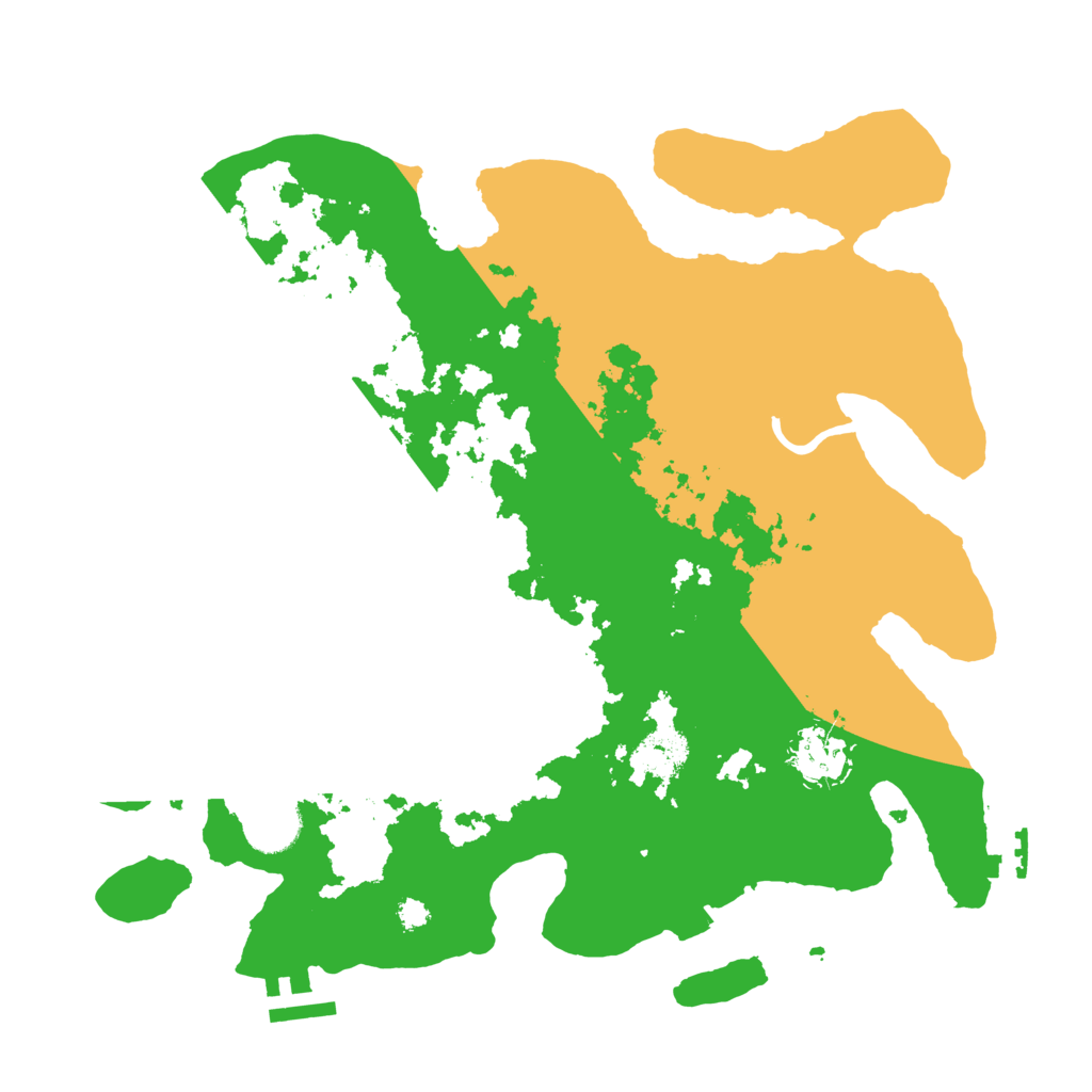 Biome Rust Map: Procedural Map, Size: 3300, Seed: 1013456964