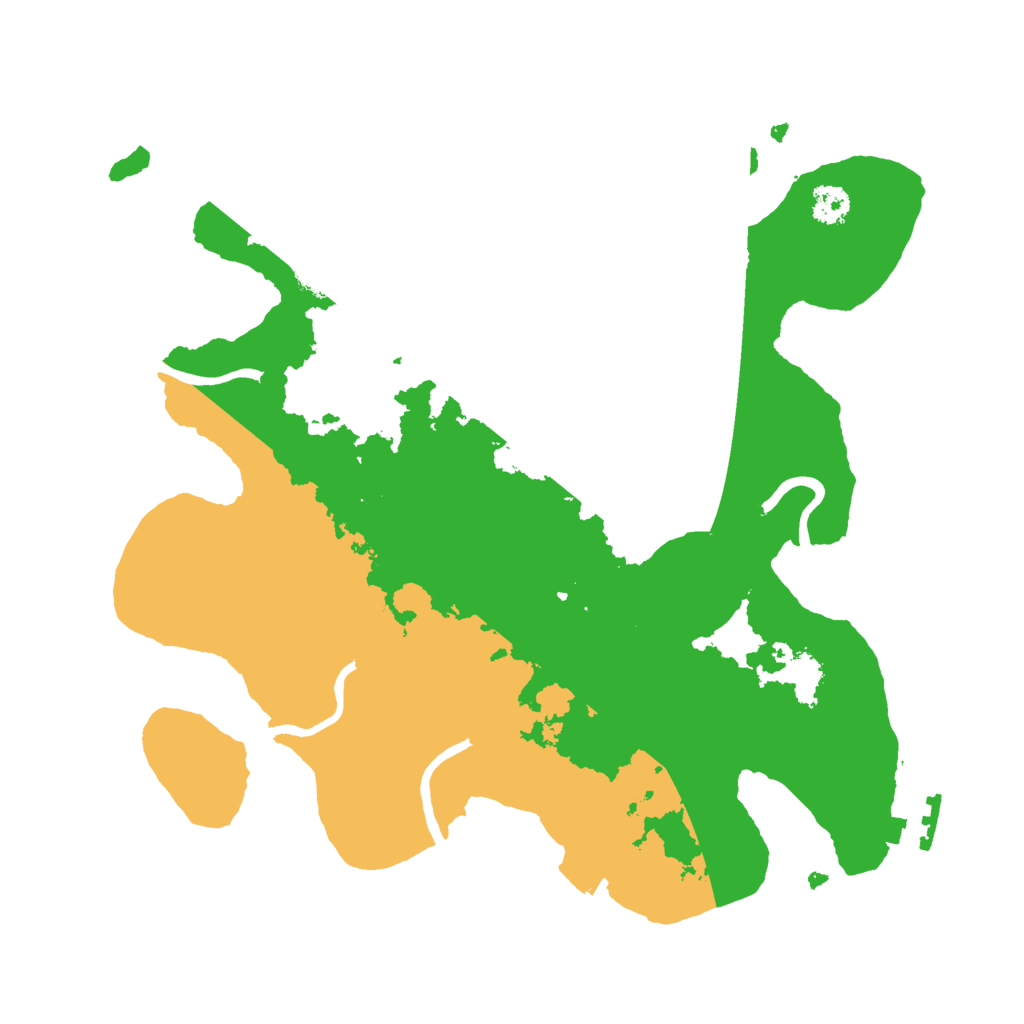 Biome Rust Map: Procedural Map, Size: 2700, Seed: 240923