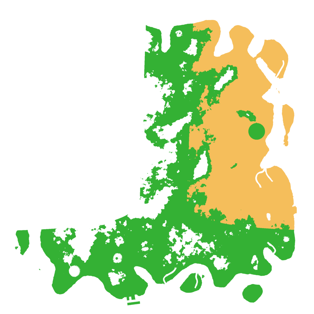 Biome Rust Map: Procedural Map, Size: 5000, Seed: 435638475