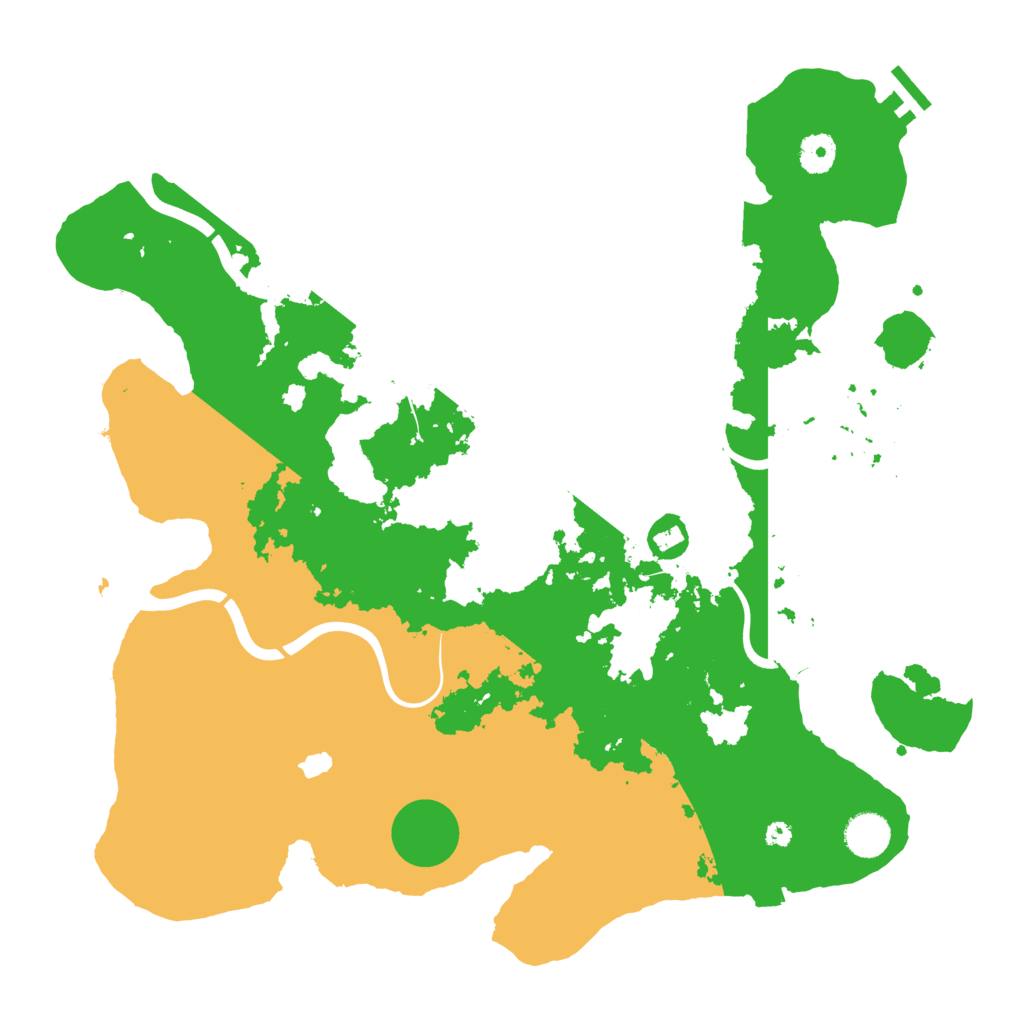 Biome Rust Map: Procedural Map, Size: 4000, Seed: 1150618046