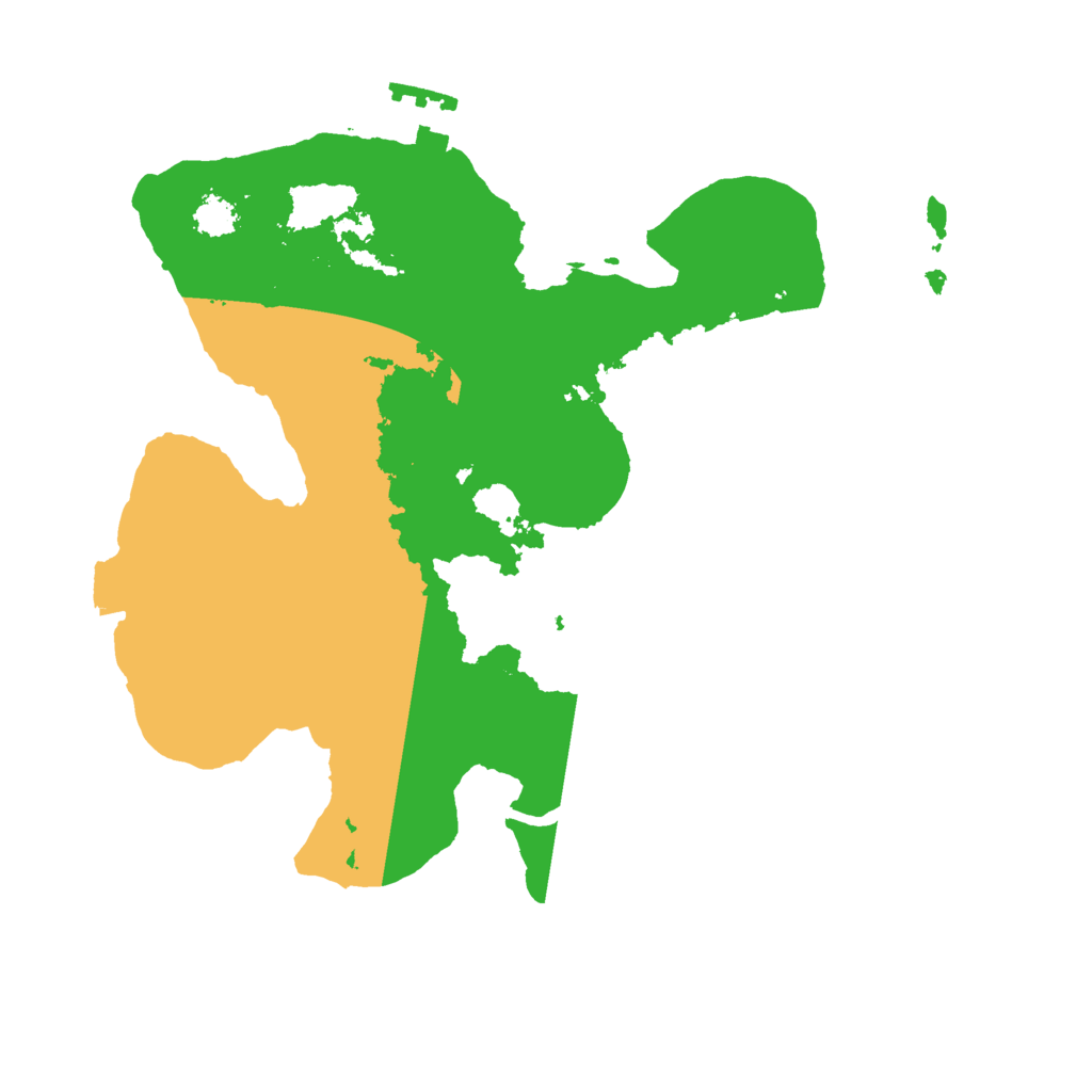 Biome Rust Map: Procedural Map, Size: 2370, Seed: 2011