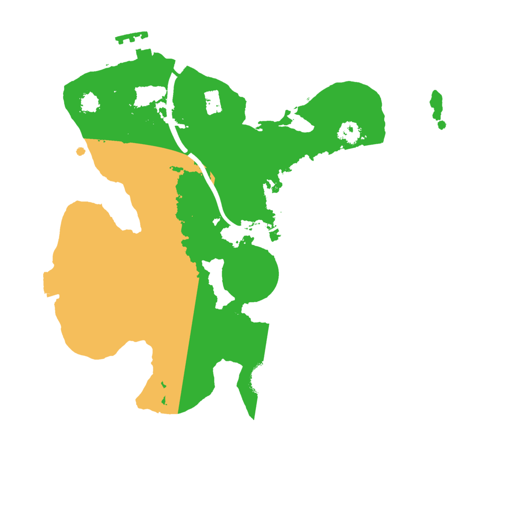 Biome Rust Map: Procedural Map, Size: 2370, Seed: 2011