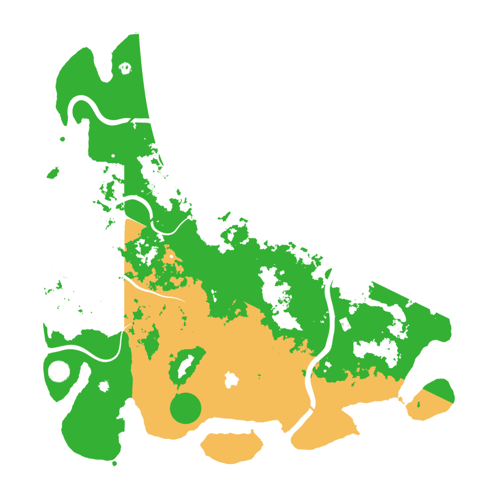 Biome Rust Map: Procedural Map, Size: 4200, Seed: 636307636