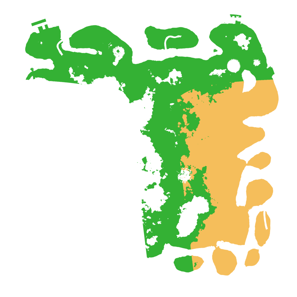 Biome Rust Map: Procedural Map, Size: 4000, Seed: 750674603