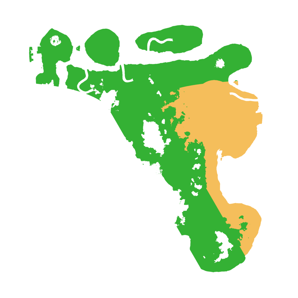 Biome Rust Map: Procedural Map, Size: 3000, Seed: 1866572294