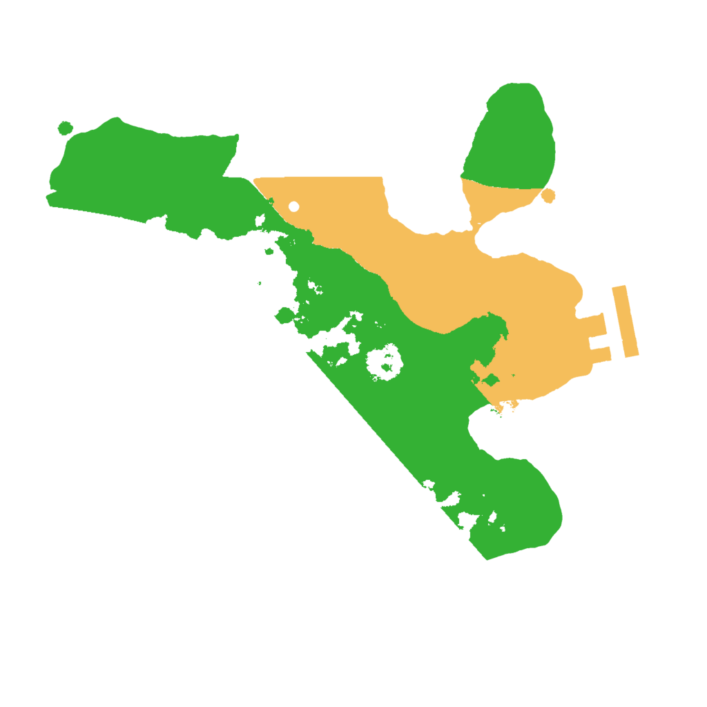Biome Rust Map: Procedural Map, Size: 2000, Seed: 1944760365