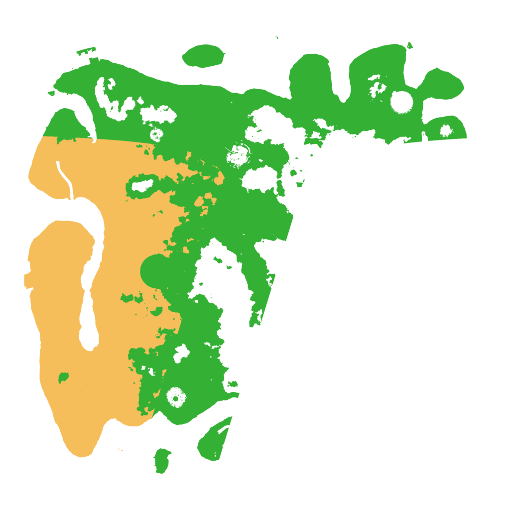 Biome Rust Map: Procedural Map, Size: 4000, Seed: 1288142838