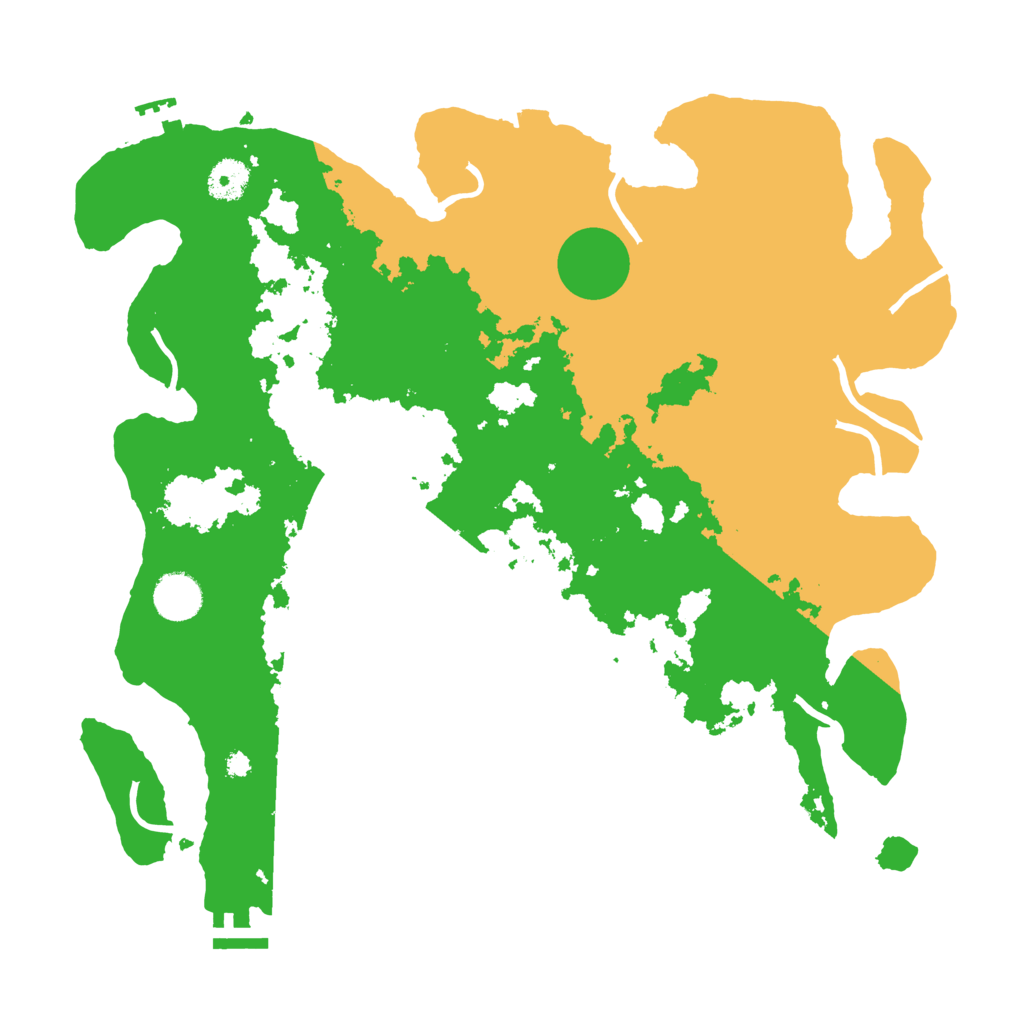 Biome Rust Map: Procedural Map, Size: 3750, Seed: 894496397