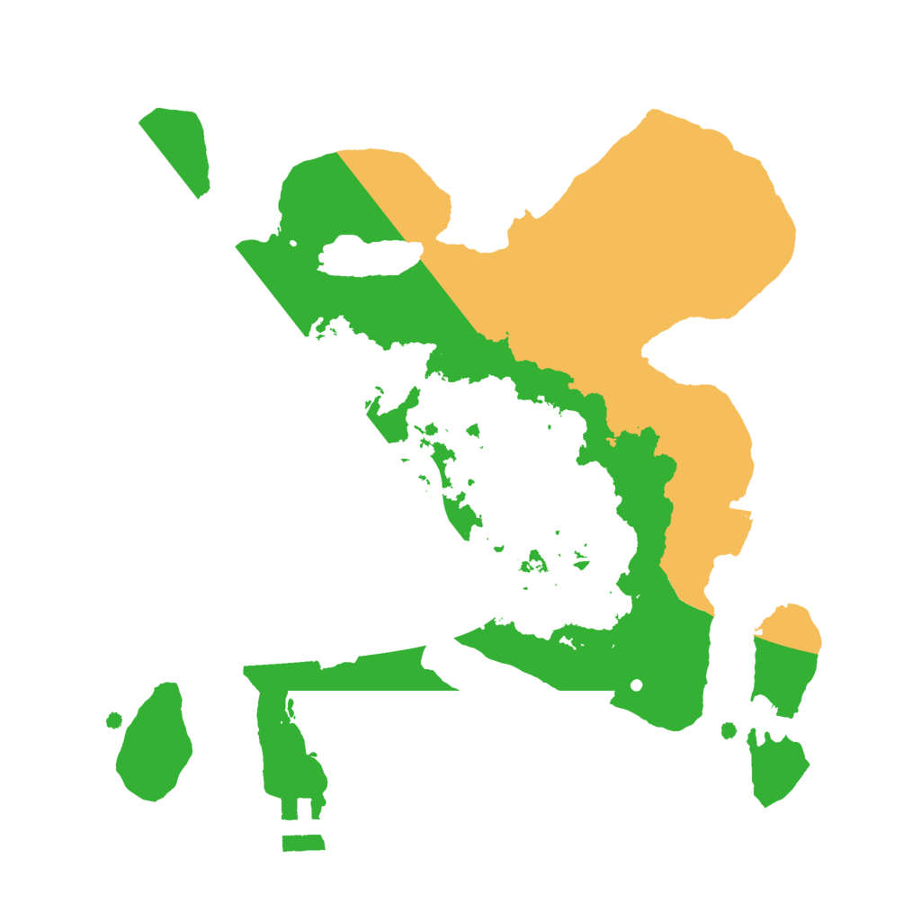 Biome Rust Map: Procedural Map, Size: 2300, Seed: 769011866