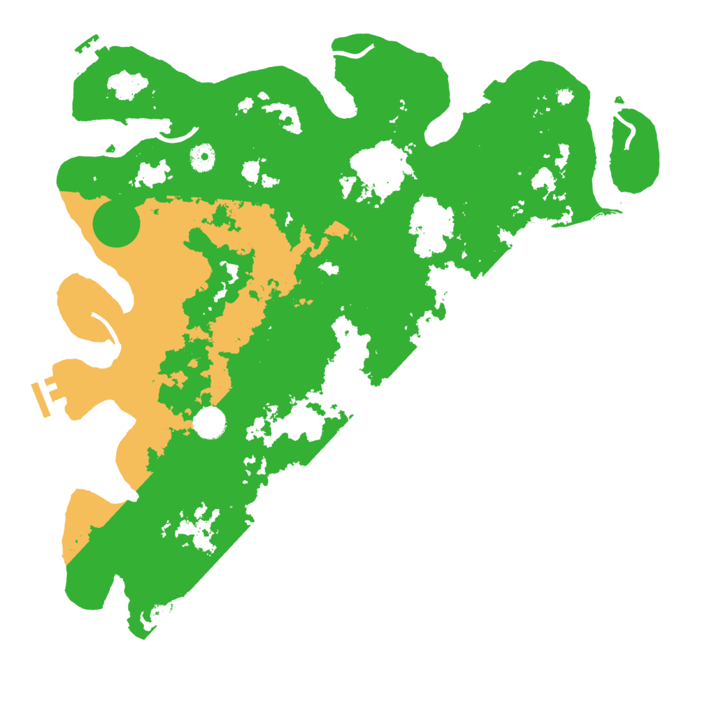 Biome Rust Map: Procedural Map, Size: 4000, Seed: 79997064