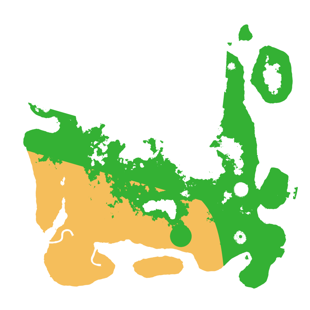 Biome Rust Map: Procedural Map, Size: 3800, Seed: 5462547