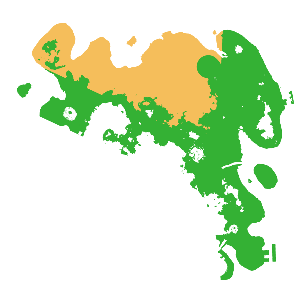 Biome Rust Map: Procedural Map, Size: 3500, Seed: 1094552389