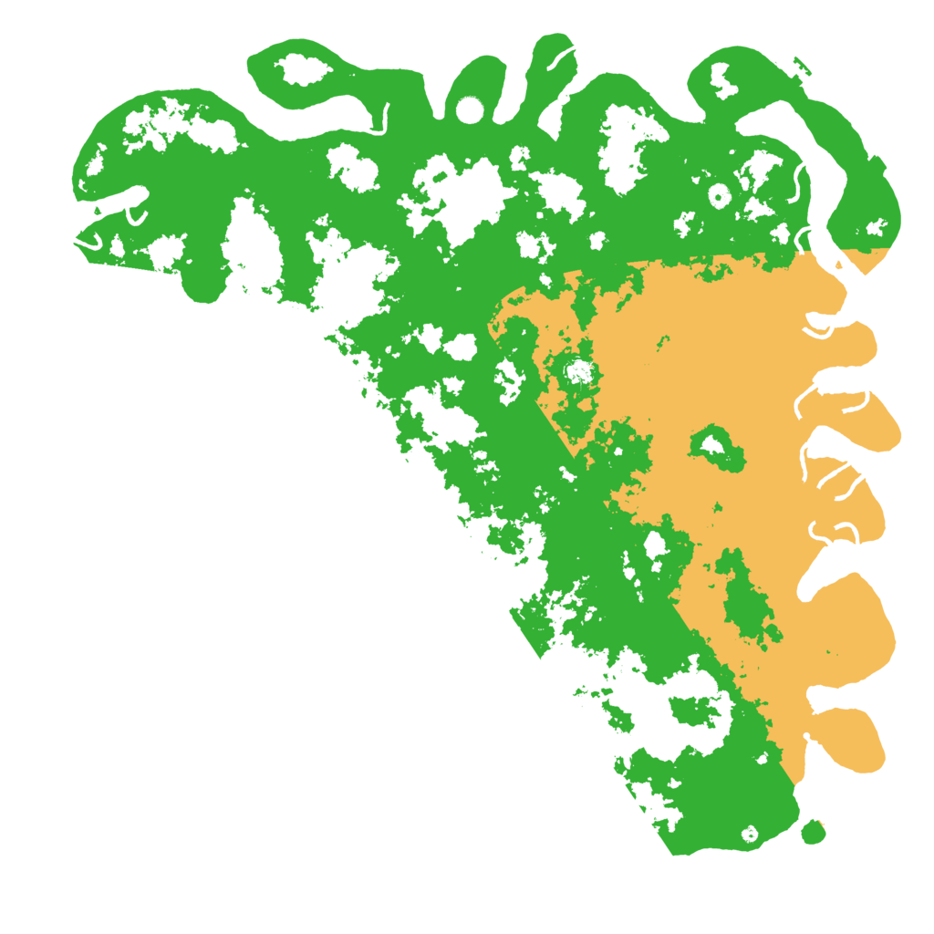 Biome Rust Map: Procedural Map, Size: 6000, Seed: 454718098