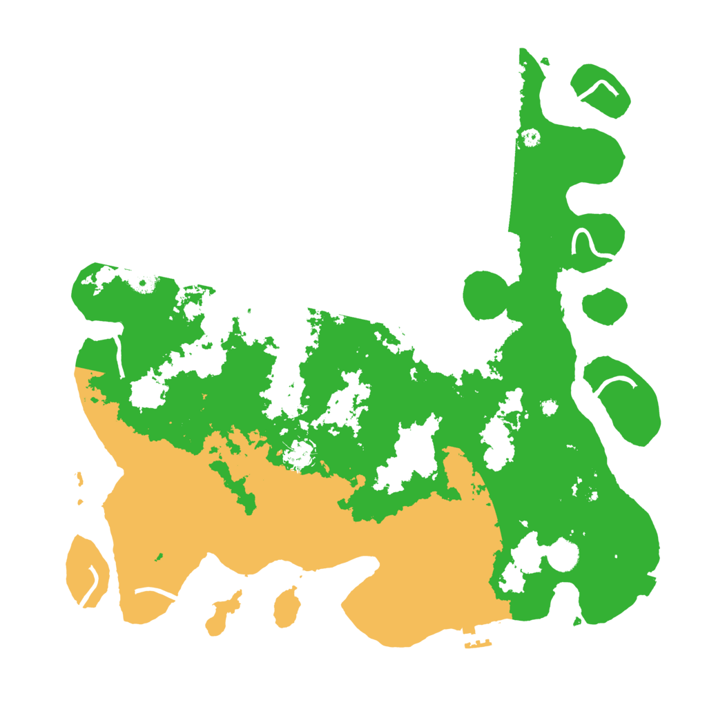 Biome Rust Map: Procedural Map, Size: 4000, Seed: 972140269