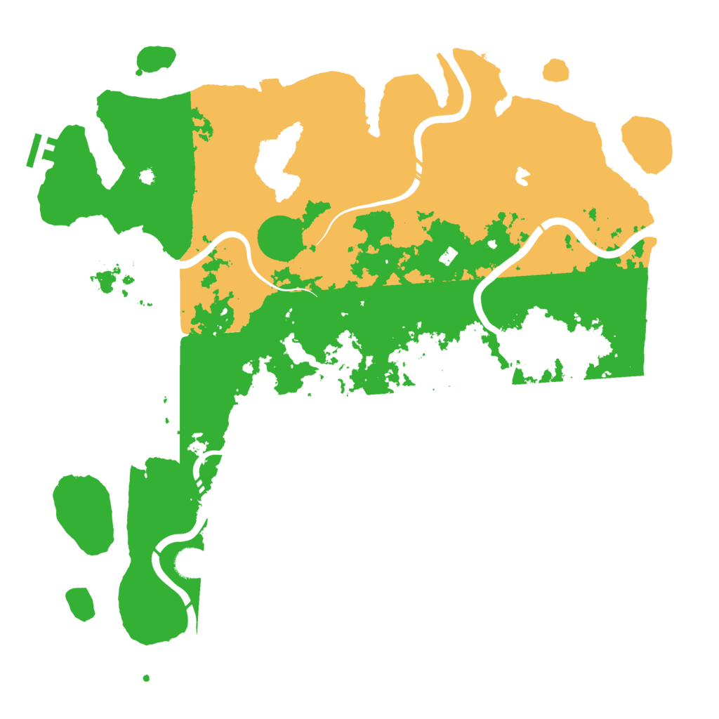 Biome Rust Map: Procedural Map, Size: 4250, Seed: 1005793284