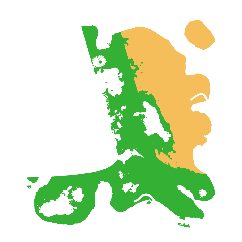 Biome Rust Map: Procedural Map, Size: 3000, Seed: 1833704672