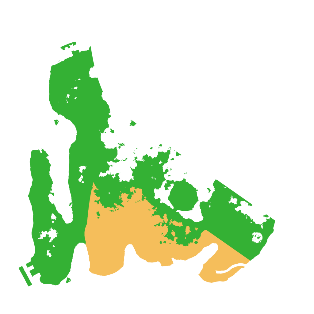 Biome Rust Map: Procedural Map, Size: 3000, Seed: 639584241