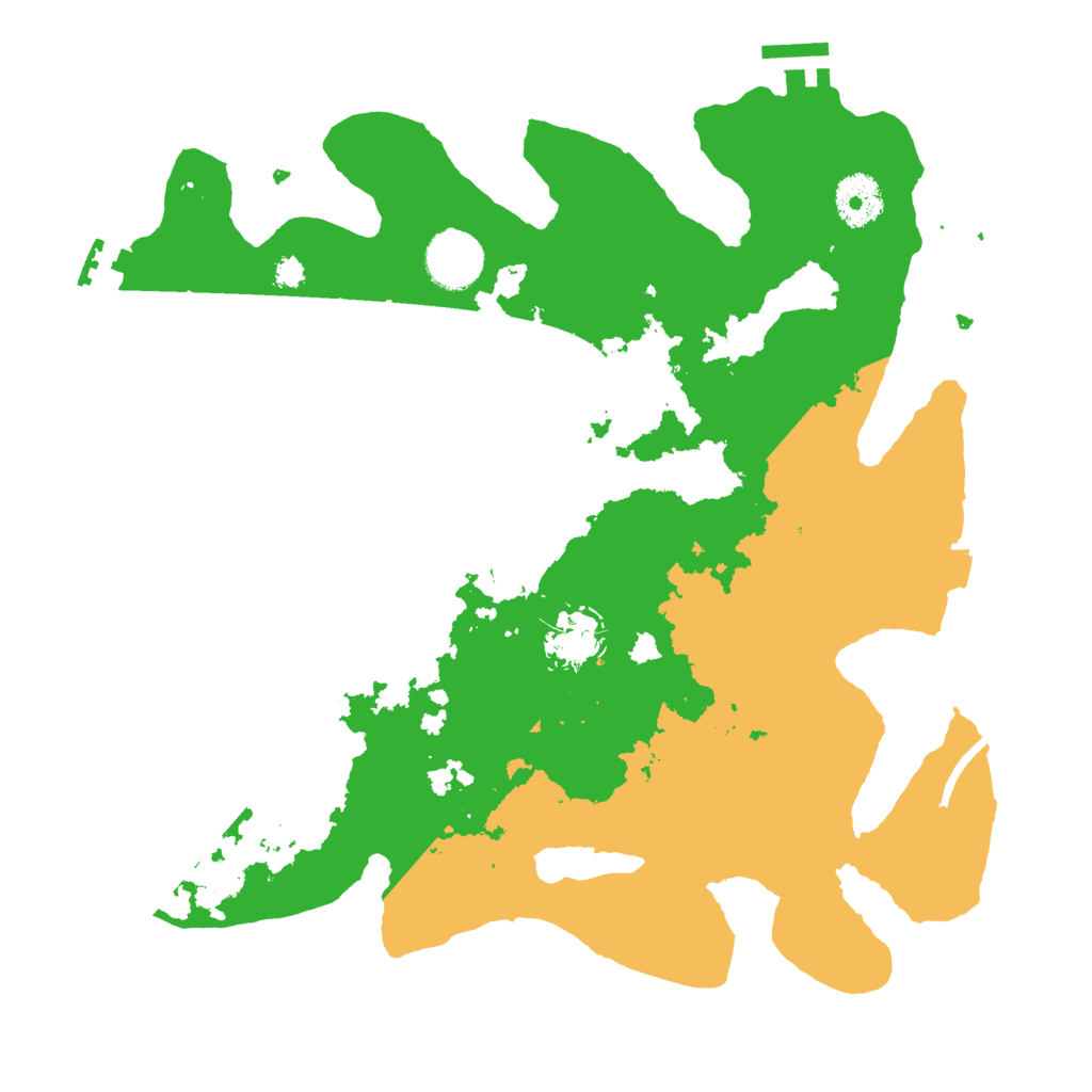 Biome Rust Map: Procedural Map, Size: 3300, Seed: 838746663