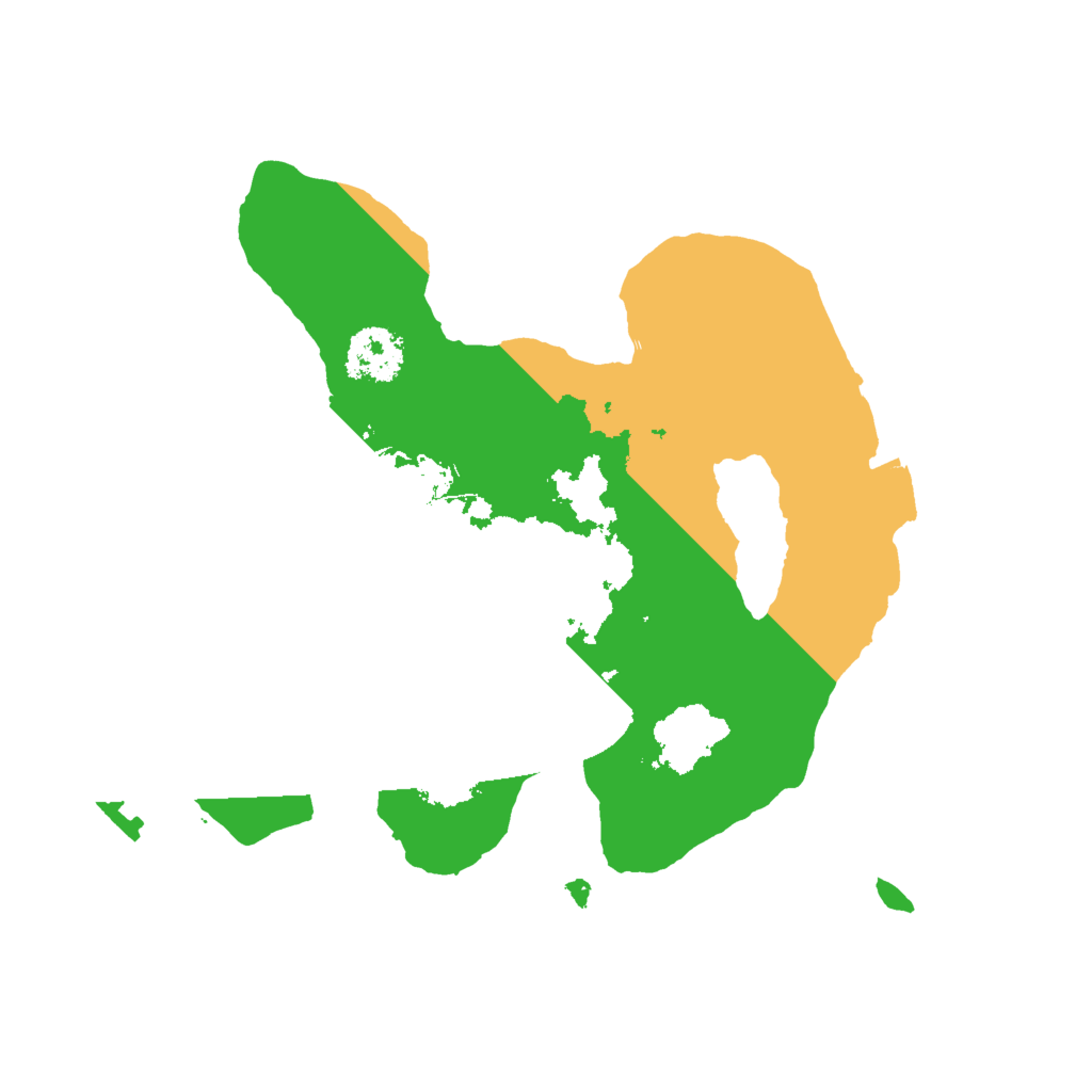 Biome Rust Map: Procedural Map, Size: 2000, Seed: 1411904624