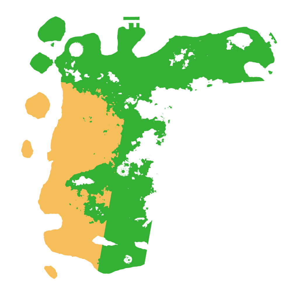 Biome Rust Map: Procedural Map, Size: 3750, Seed: 389001861