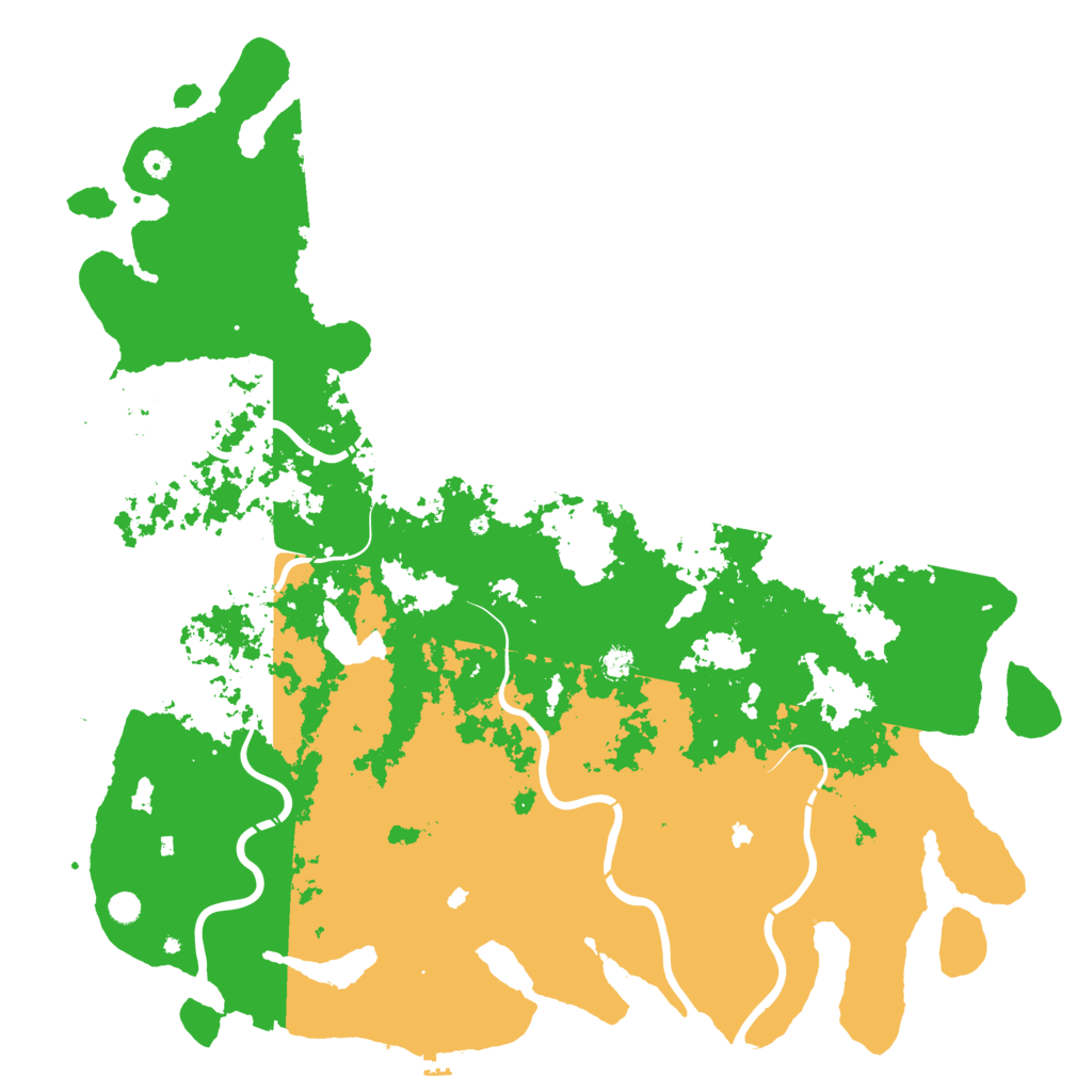 Biome Rust Map: Procedural Map, Size: 6000, Seed: 901344875