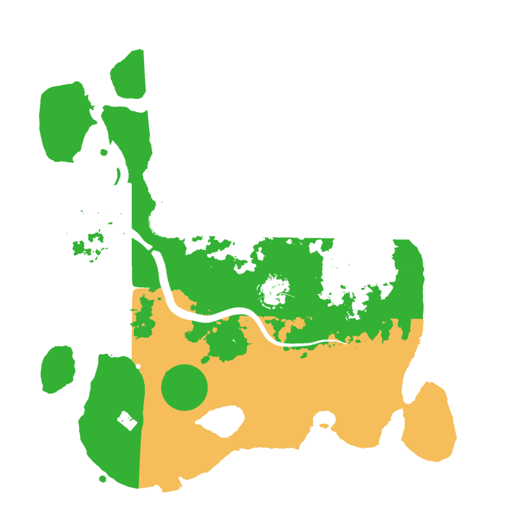 Biome Rust Map: Procedural Map, Size: 3000, Seed: 1968655622