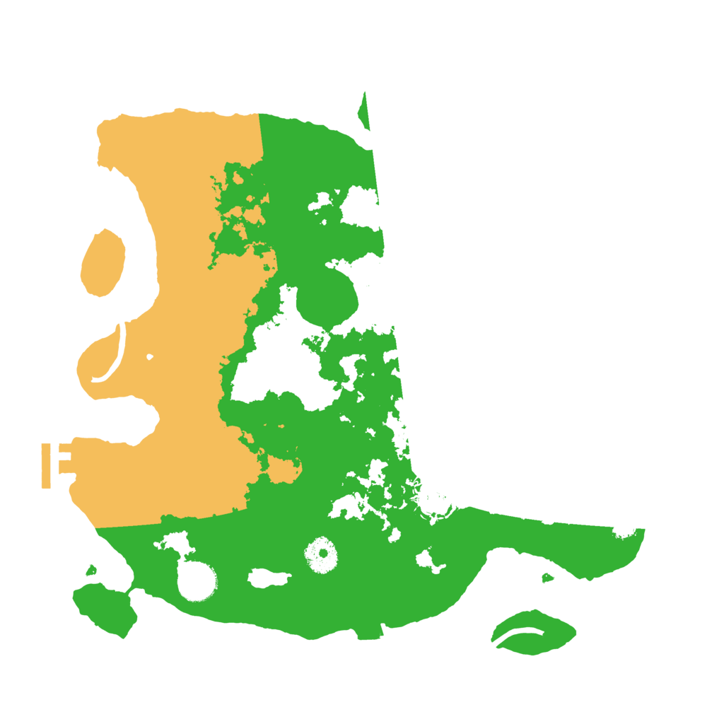 Biome Rust Map: Procedural Map, Size: 3250, Seed: 42642573