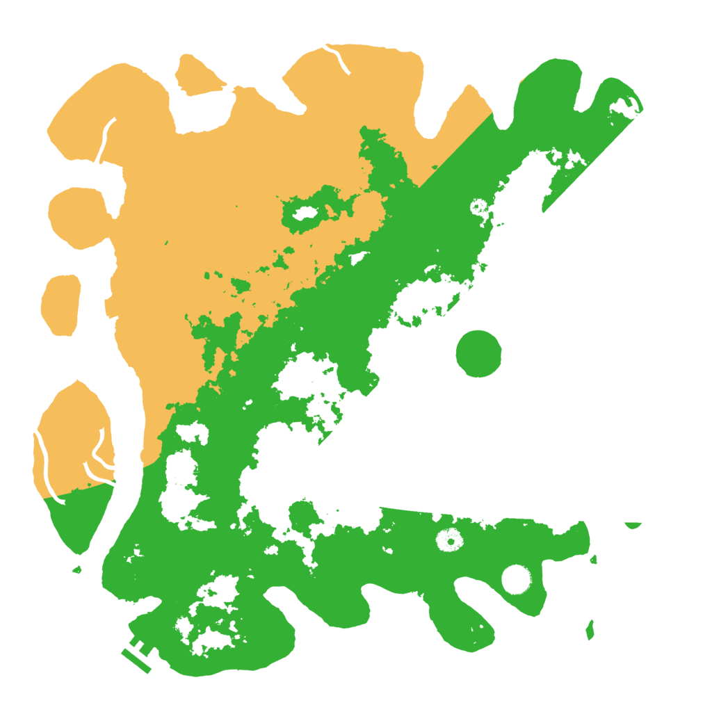 Biome Rust Map: Procedural Map, Size: 4250, Seed: 54212