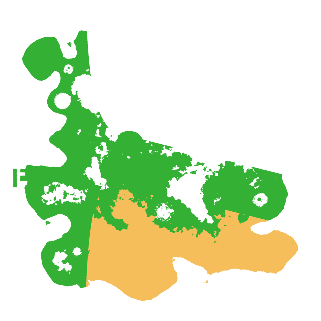 Biome Rust Map: Procedural Map, Size: 3500, Seed: 501660580