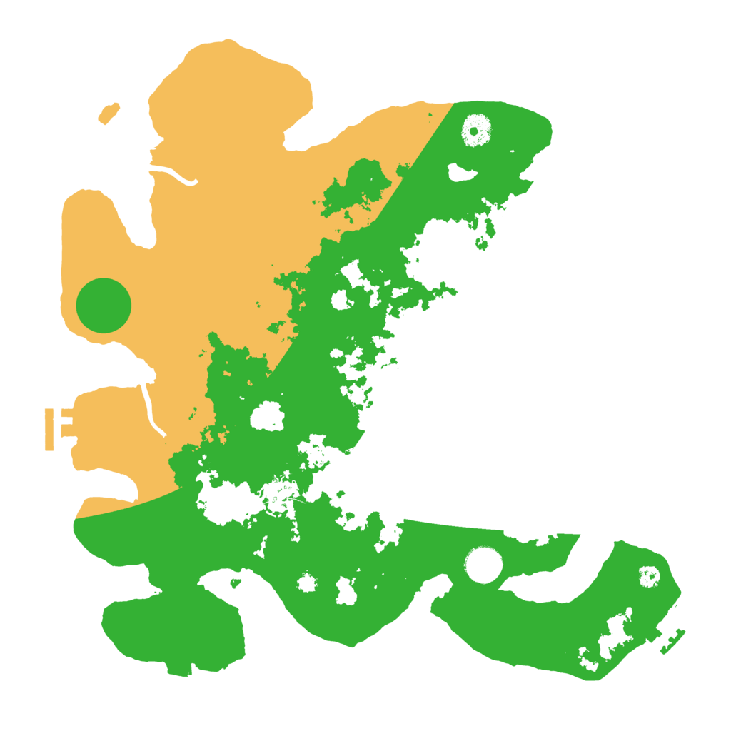 Biome Rust Map: Procedural Map, Size: 3500, Seed: 1861871953