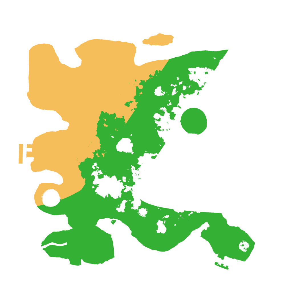 Biome Rust Map: Procedural Map, Size: 3000, Seed: 1861871953