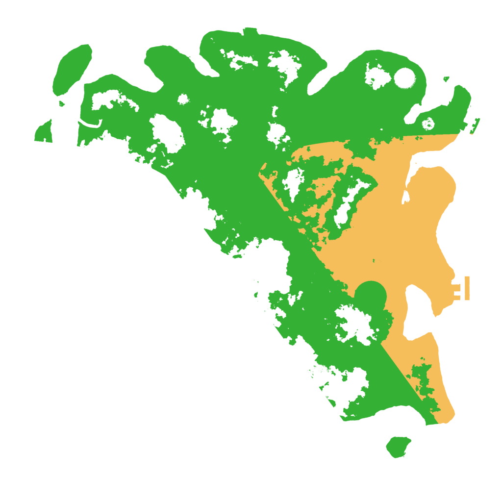 Biome Rust Map: Procedural Map, Size: 4250, Seed: 951990454