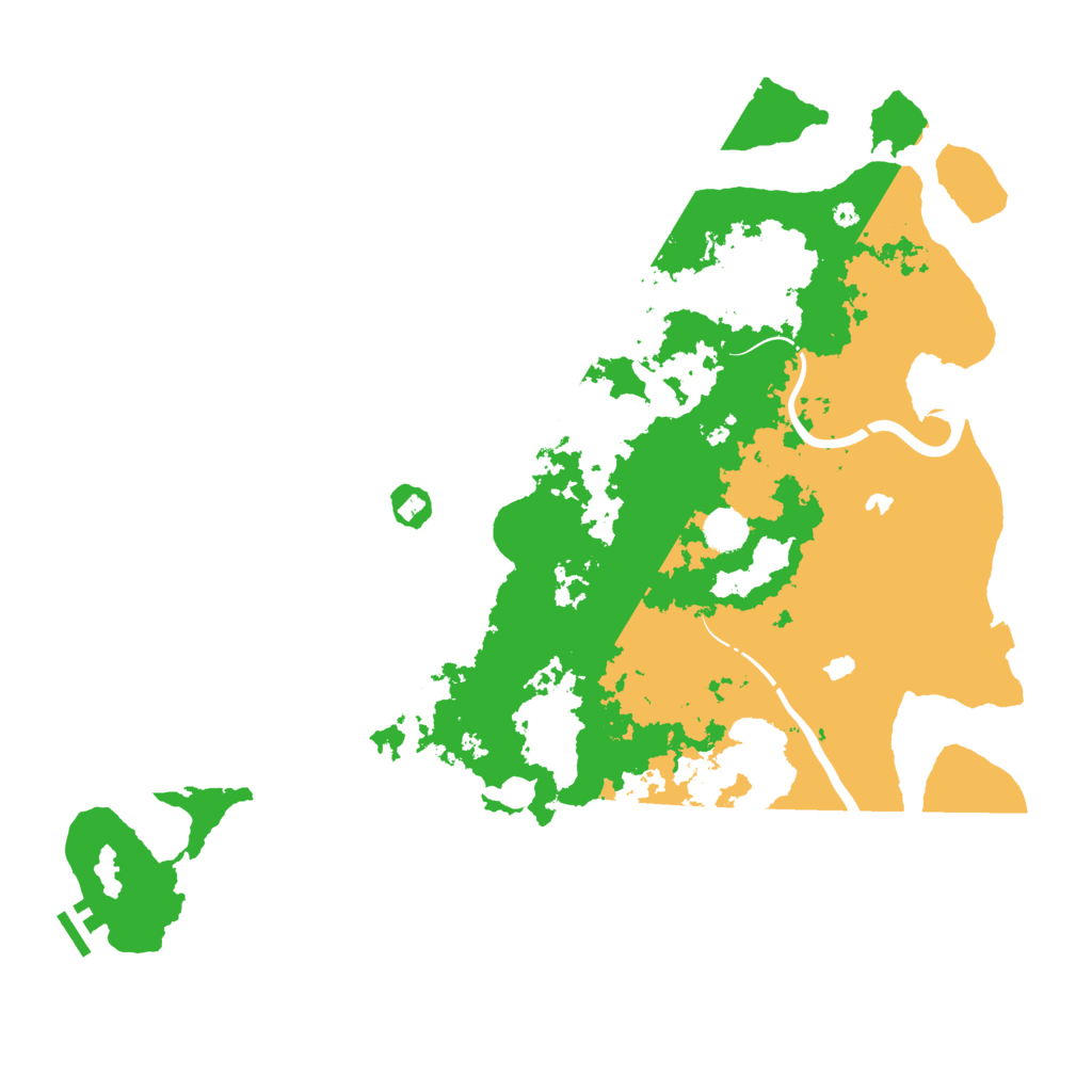 Biome Rust Map: Procedural Map, Size: 4500, Seed: 289704872