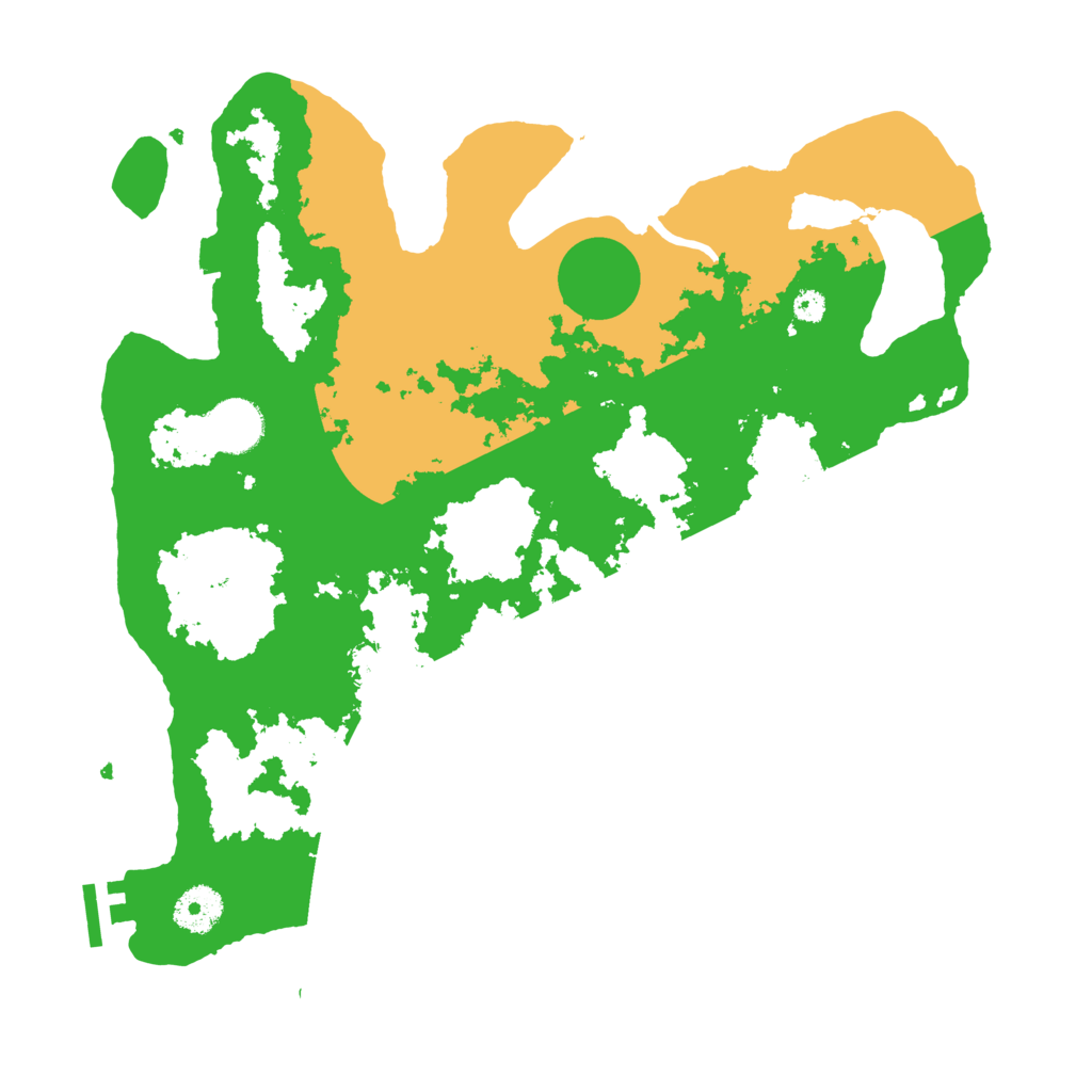 Biome Rust Map: Procedural Map, Size: 3500, Seed: 1237416939