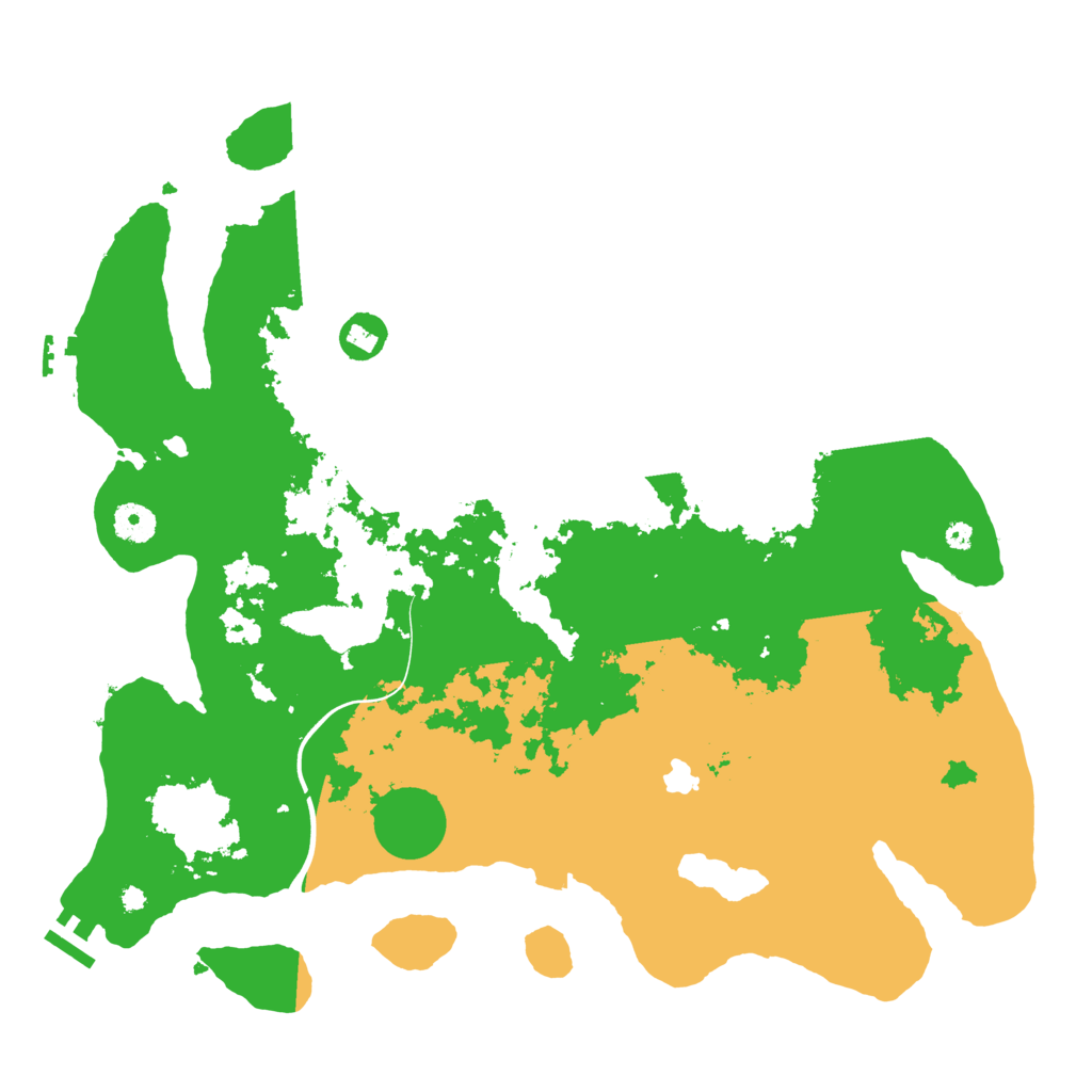 Biome Rust Map: Procedural Map, Size: 4000, Seed: 1608883565