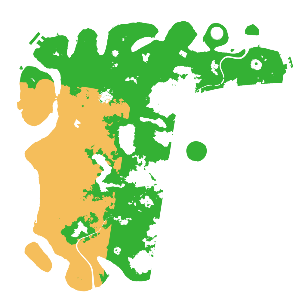 Biome Rust Map: Procedural Map, Size: 4250, Seed: 464018229