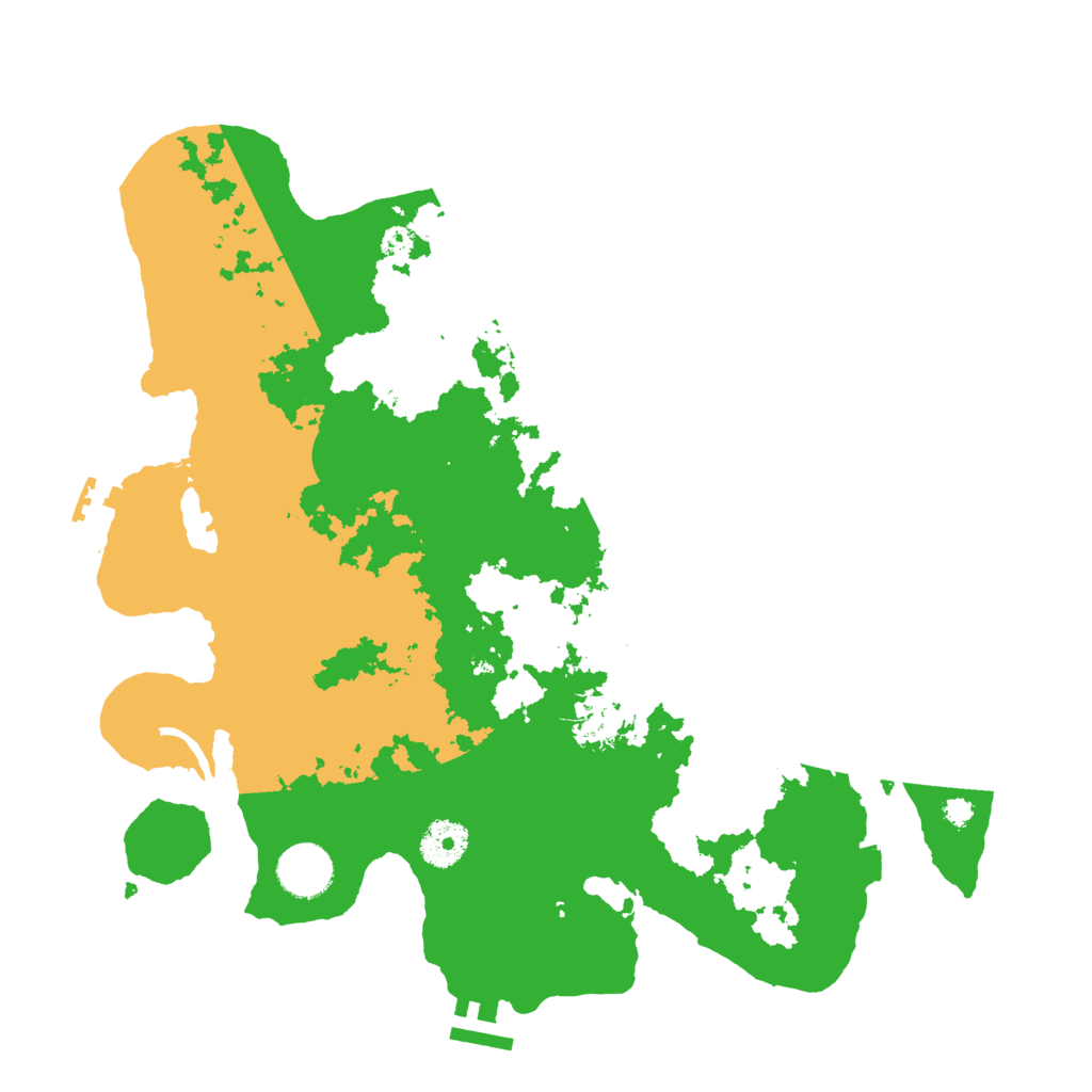 Biome Rust Map: Procedural Map, Size: 3500, Seed: 772016838