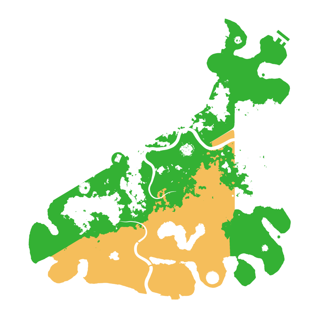 Biome Rust Map: Procedural Map, Size: 4250, Seed: 1654665554