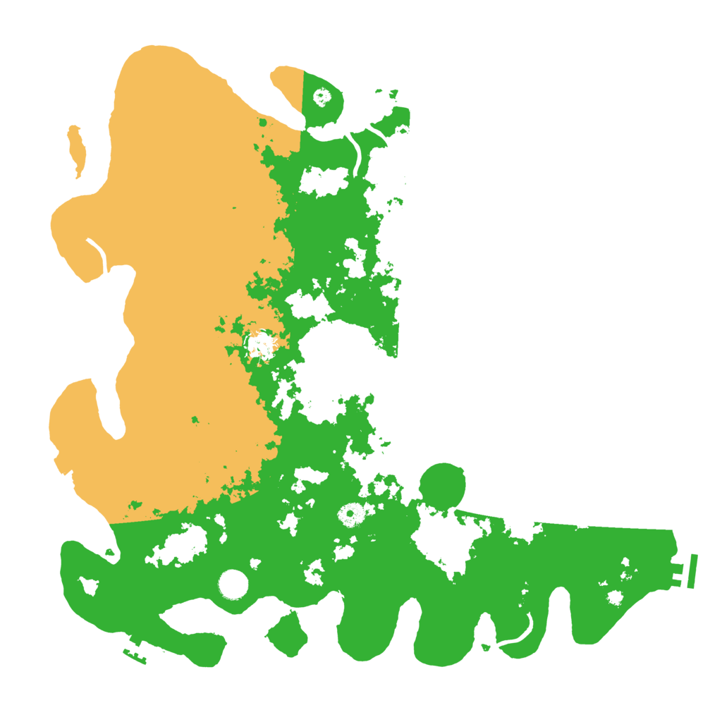 Biome Rust Map: Procedural Map, Size: 4250, Seed: 419794536