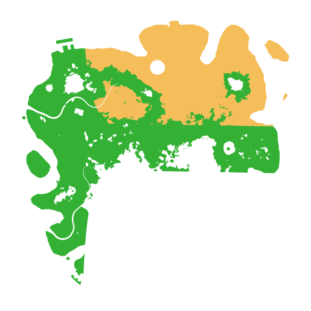 Biome Rust Map: Procedural Map, Size: 3750, Seed: 1209330646