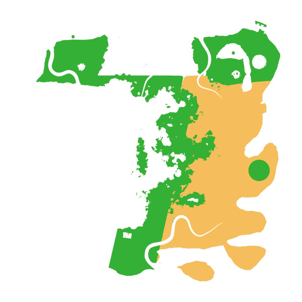 Biome Rust Map: Procedural Map, Size: 3750, Seed: 10924