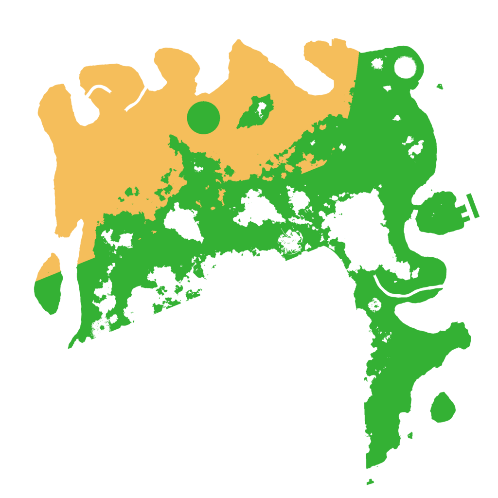 Biome Rust Map: Procedural Map, Size: 4000, Seed: 19531957