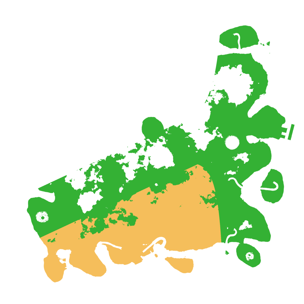 Biome Rust Map: Procedural Map, Size: 3850, Seed: 538287226