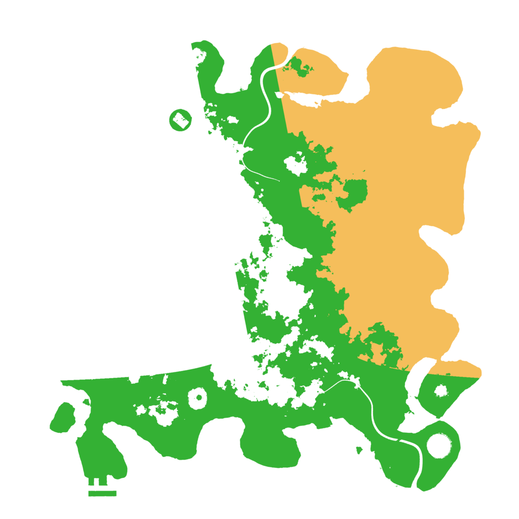 Biome Rust Map: Procedural Map, Size: 3750, Seed: 1765652281